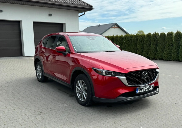 Mazda CX-5 cena 134500 przebieg: 39000, rok produkcji 2022 z Białystok małe 29